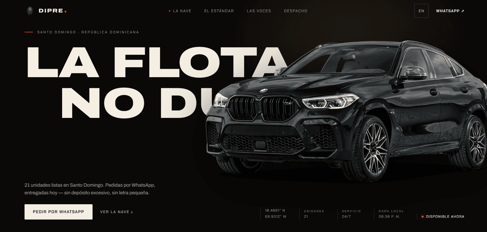 DIPRE — vista principal